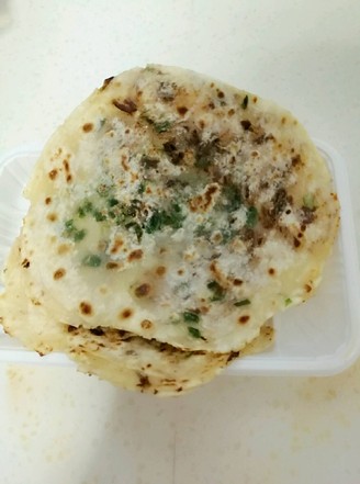 Dumpling Crusted Scallion Pancake