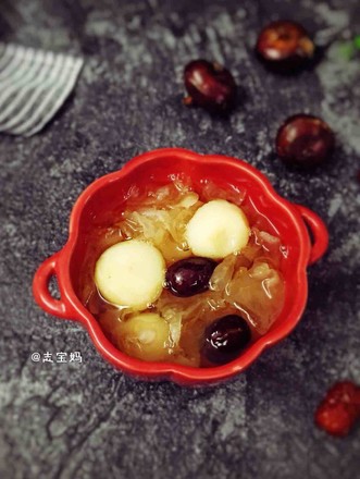 Jujube, Tremella, Horseshoe Sweet Soup recipe