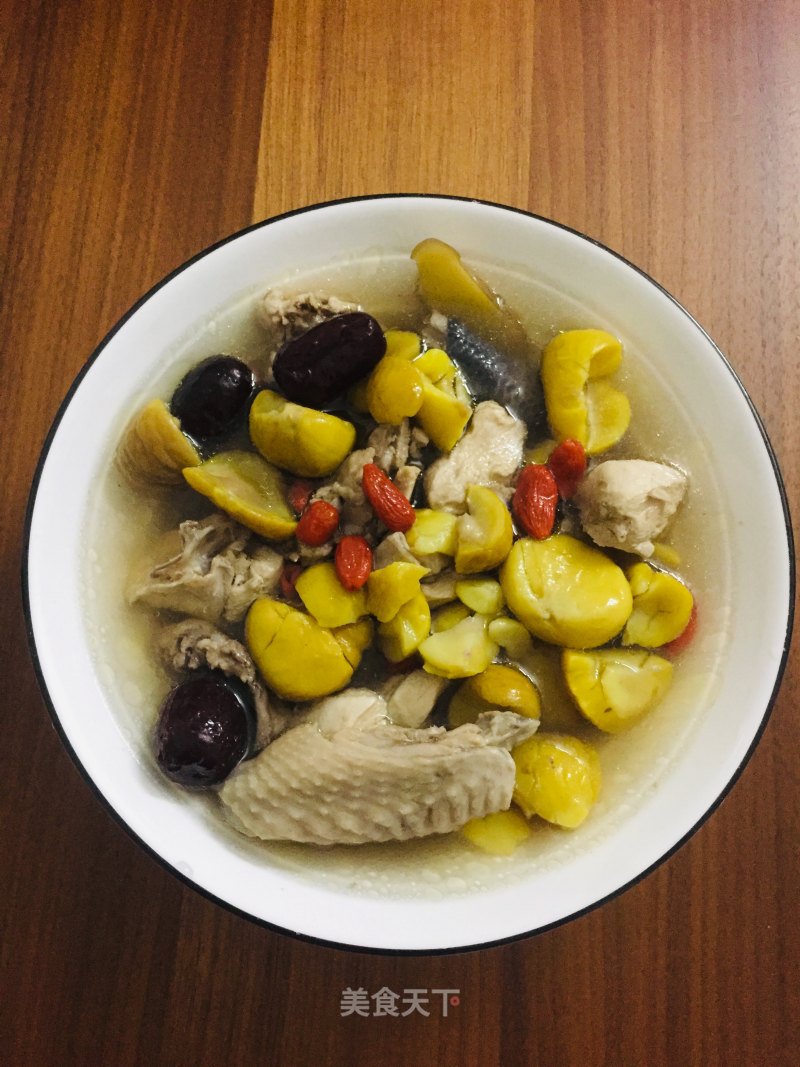 Chicken Chestnut Soup recipe