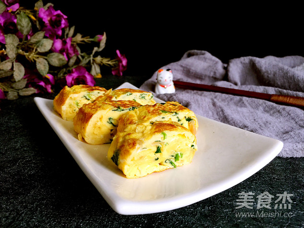 Spinach Thick Egg Braised recipe