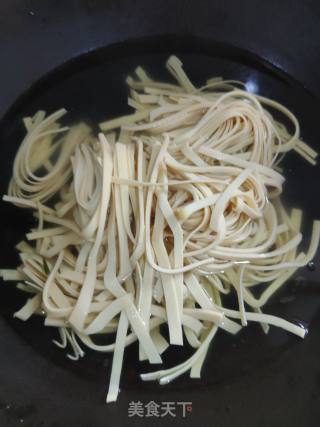 Scallion Oil Tofu Skin recipe
