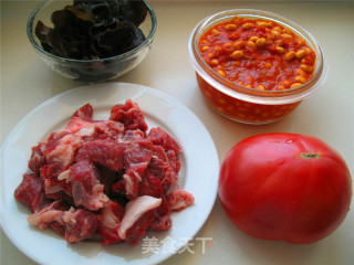 Beef Brisket Soup with Tomato Sauce and Soy Beans recipe