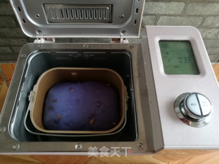 Butterfly Pea Flower Orange Peel Bread recipe