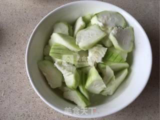 【luffa Clam Soup】 recipe