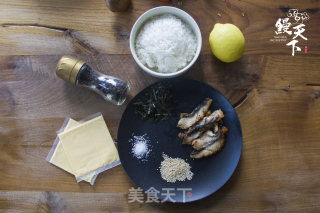 Eel and Cheese Rice Ball recipe