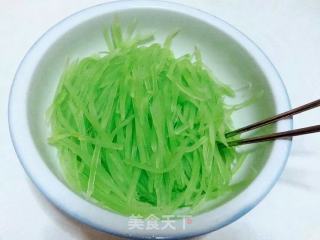 【guangdong】shredded Lettuce recipe