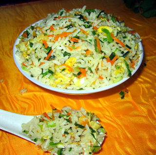 Vegetable Fried Rice recipe