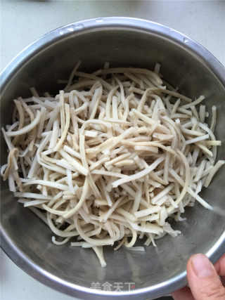 Gourd Noodles Dry Stewed Vermicelli recipe
