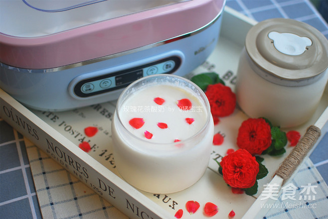 Rose Tea Yogurt recipe