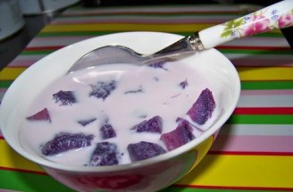 Purple Sweet Potato Milk recipe