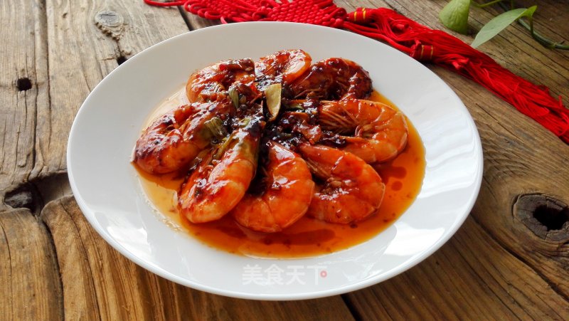 [tianjin] Braised Prawns in Oil-a Must-have Dish for Festive Banquets recipe