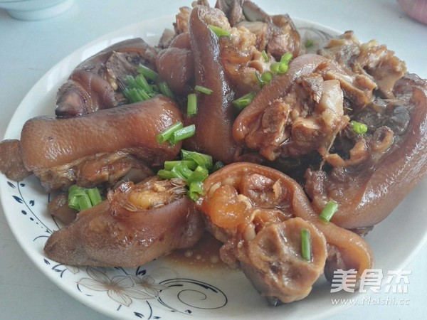 Marinated Trotters recipe