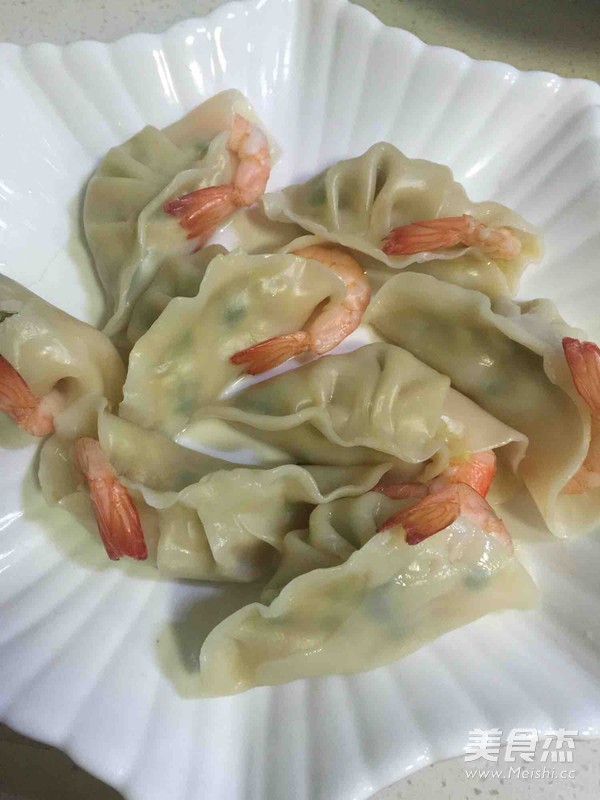 Pan-fried Shrimp Dumplings recipe