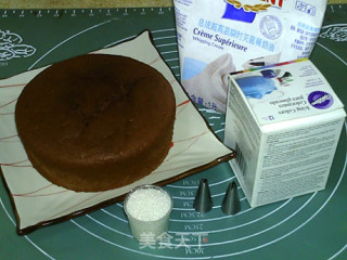 #trust之美# Decorating Cake: Little Monkey recipe