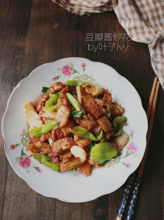Stir-fried Pork with Wrinkled Pepper with Bean Sauce recipe