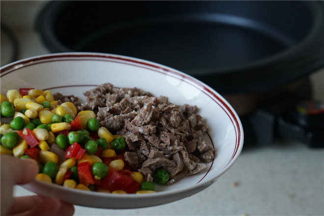 Pineapple Beef Ball Fried Rice recipe