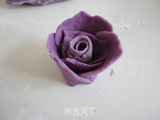 Purple Sweet Potato Rose recipe