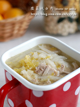 Sauerkraut Stewed White Meat recipe