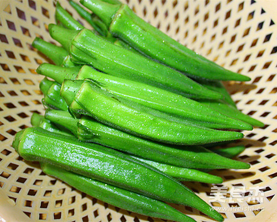 Mustard Okra recipe