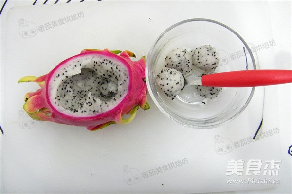 Dragon Fruit Ice Cream Milkshake recipe