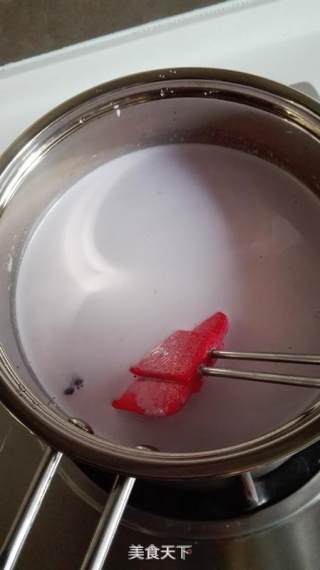 Purple Sweet Potato Oat Milk Soup recipe
