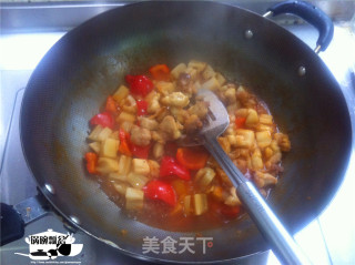 Home-cooked Chicken Balls with Lotus Root and Sweet Potato recipe