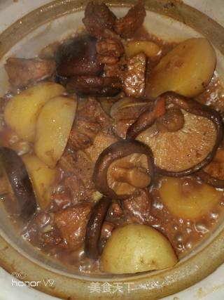 Crispy Bone Stewed Potatoes recipe