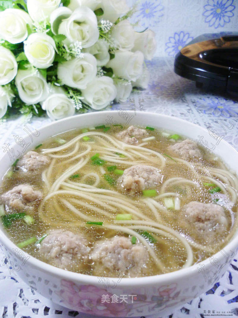 Meatball Ramen recipe