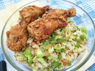 Garlic Fried Chicken Wings recipe