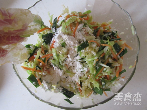 Vegetable Rice Cake recipe