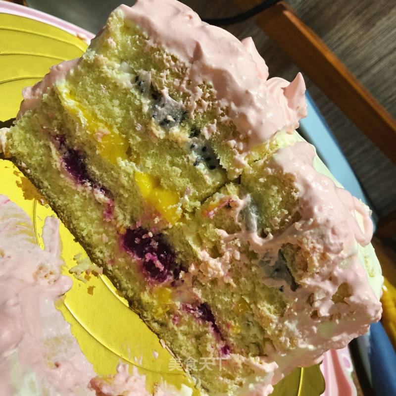 Birthday Cake ♥️ recipe