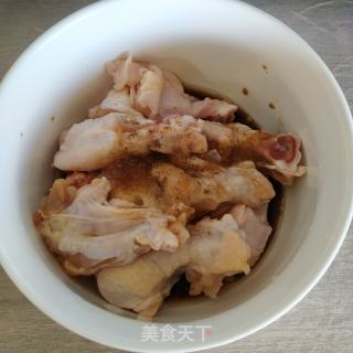 Office Gourmet Time~chicken Legs in Microwave Sauce recipe