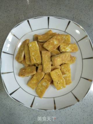 Stir-fried Tofu with Cabbage recipe