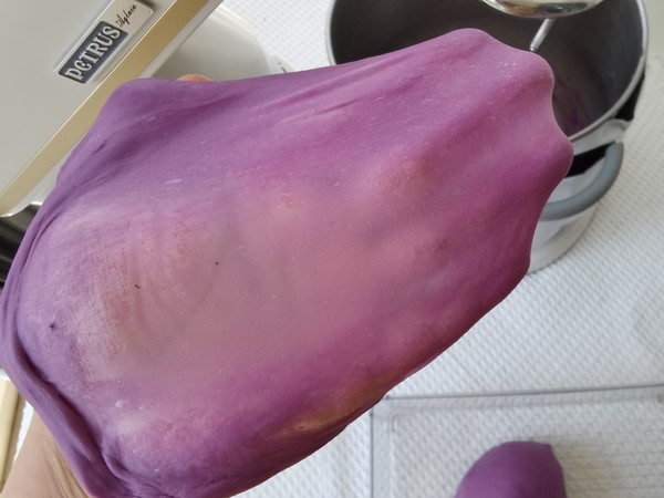Duoduo Purple Sweet Potato Mochi Soft Ou Bun recipe