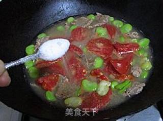 Tomato Beef Noodle Soup recipe