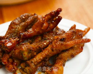 Tiger Skin and Chicken Claws recipe