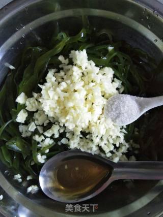 Garlic Sea Vegetables recipe