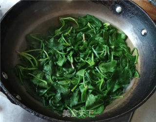 Spinach Mixed Vermicelli recipe