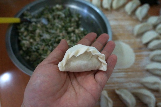 Pork, Cowpea and White Mushroom Dumplings recipe