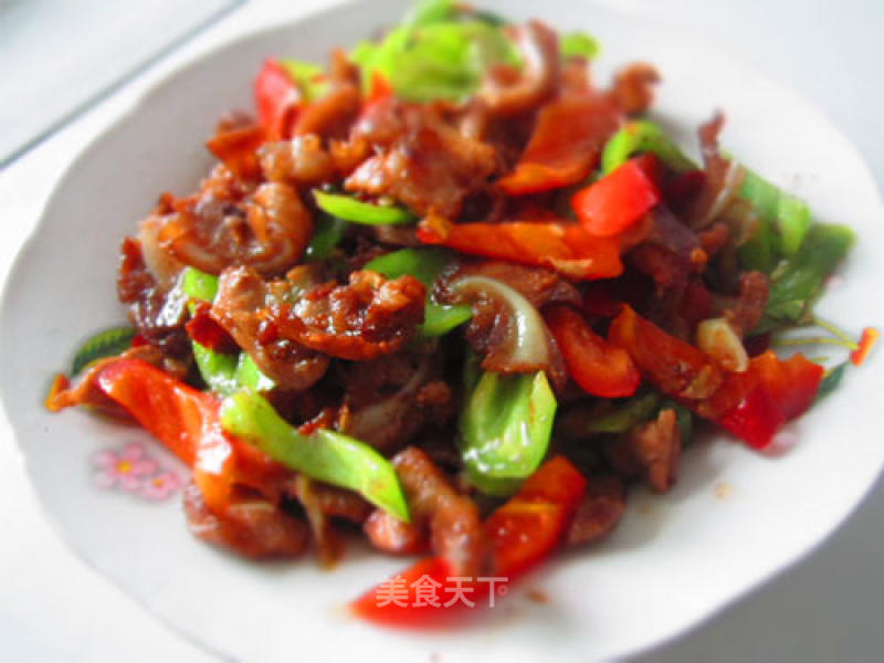 Stir-fried Crescent Bone recipe