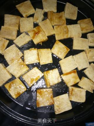 Pan-fried Frozen Tofu recipe
