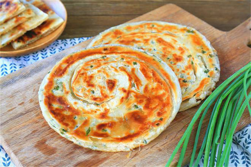 Crisp and Crispy Tartary Buckwheat Scallion Pancakes, Homemade Recipe, You Just Want to Drool When You Look at It!