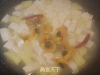 Japanese Tofu into Egg Soup recipe