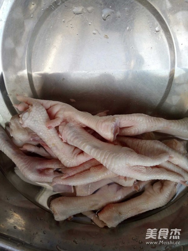 Secret Braised Chicken Feet recipe