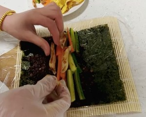 Low-calorie Multigrain Sushi recipe