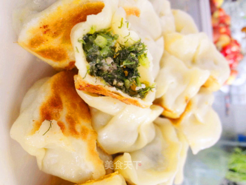 Fennel Beef Fried Dumplings recipe