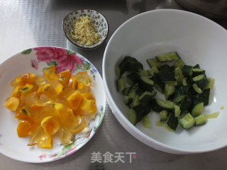 Cold Cucumber to Egg recipe