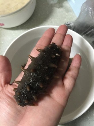 Soaked Dried Sea Cucumber recipe