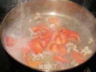 Hand-rolled Noodles with Diced Tomato and Pumpkin recipe