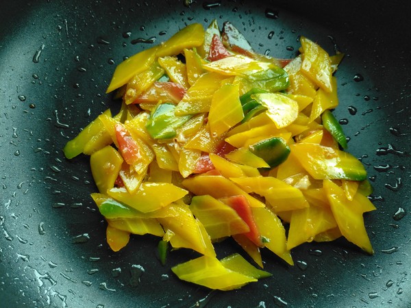 Stir-fried Vegetarian Radish Slices recipe